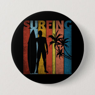 CHAPA REDONDA DE 7 CM SURF TROPICAL VERANO
