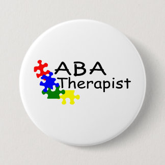 Chapa Redonda De 7 Cm Terapia ABA (4 PP)