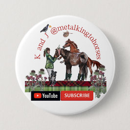 Chapa Redonda De 7 Cm thistlebrook stables riboon