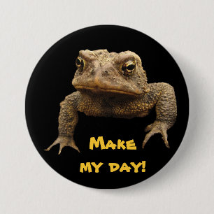 Chapa Redonda De 7 Cm Toad americano