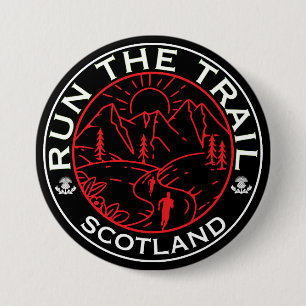 Chapa Redonda De 7 Cm Trail Running Escocia