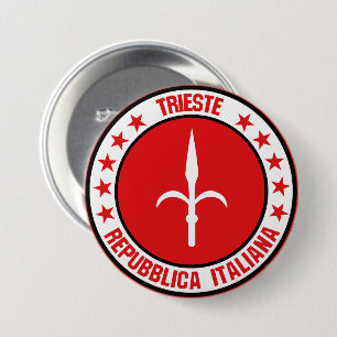 Chapa Redonda De 7 Cm Trieste