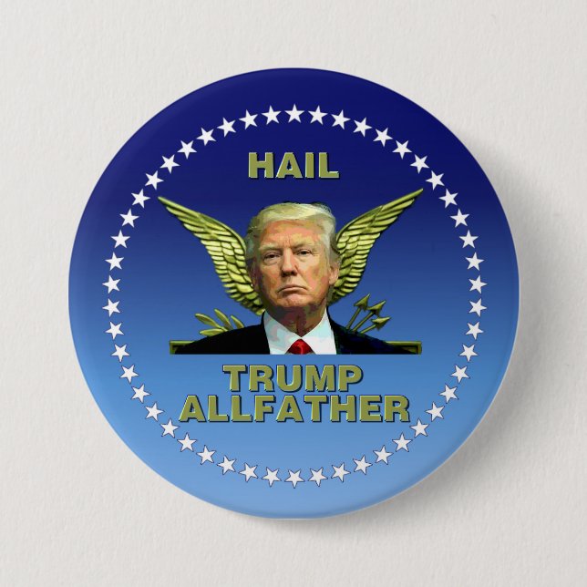 Chapa Redonda De 7 Cm Triunfo Allfather (Anverso)