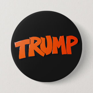 Chapa Redonda De 7 Cm Trump