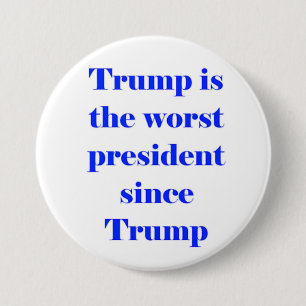 Chapa Redonda De 7 Cm trump is