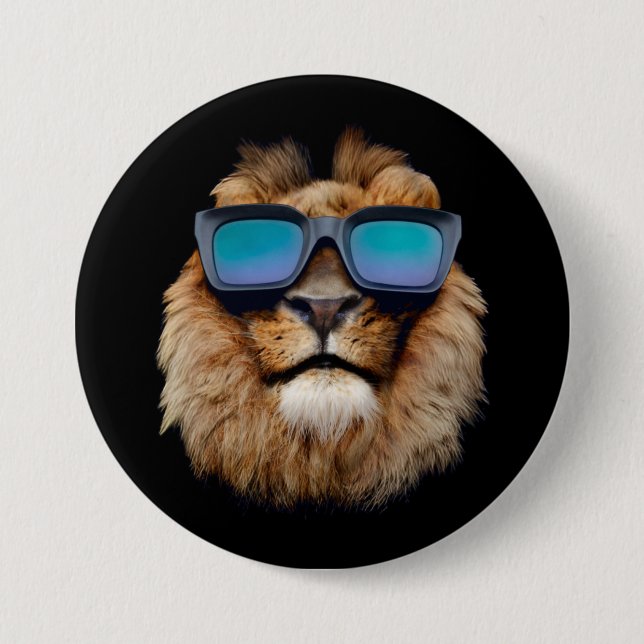 Chapa Redonda De 7 Cm Un gato Guay (Anverso)