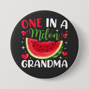 Chapa Redonda De 7 Cm Una en una ronda de Fiestas del Día B de la Abuela