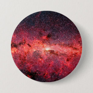 Chapa Redonda De 7 Cm Vía Láctea