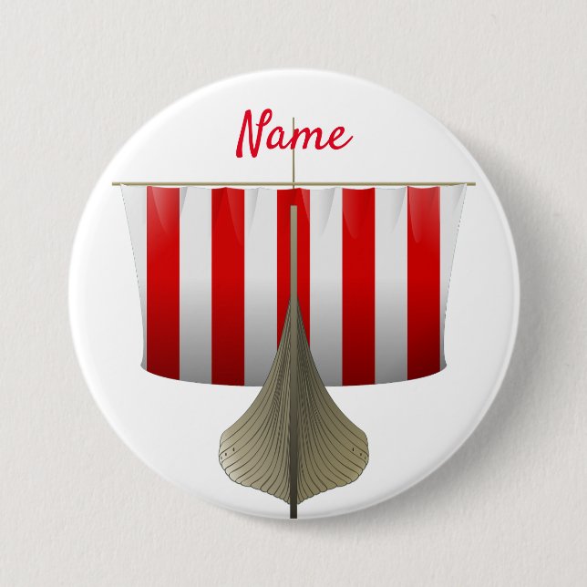 Chapa Redonda De 7 Cm Viaje de barco de vela Thunder_Cove (Anverso)