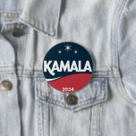Chapa Redonda De 7 Cm Vintage Kamala Harris 2024 para las elecciones pre<br><div class="desc">Vintage Kamala Harris 2024 para las elecciones presidenciales</div>