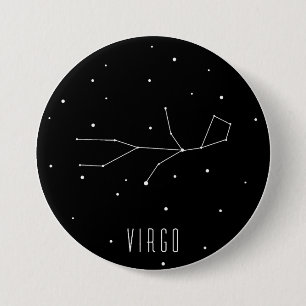 Chapa Redonda De 7 Cm Virgo