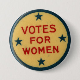 Chapa Redonda De 7 Cm Votes for Women Historic Star Suffrage Pin