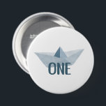 Chapa Redonda De 7 Cm Watercolor Blue Boat First Birday Party Button<br><div class="desc">Watercolor Blue Boat First Birthday Party Button © Gorjo Designs // ¿Necesitas ayuda para personalizar tu diseño? ¿Tienes otras ideas? No dude en ponerse en contacto conmigo (Zoe) directamente a través del enlace de abajo >> ‘Póngase en contacto con este diseñador’</div>