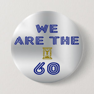 Chapa Redonda De 7 Cm We are the 60