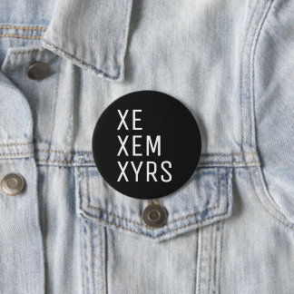 Chapa Redonda De 7 Cm Xe Xem Xyrs Pronoun