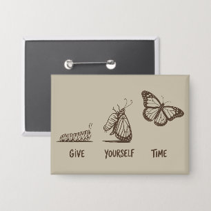 Chapa Regalo de Frase Inspiradora Salud Mental Motivacio