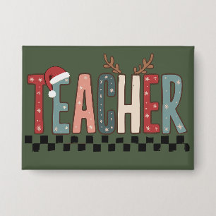 Chapa Regalo de Navidad para maestros, regalo de vacacio