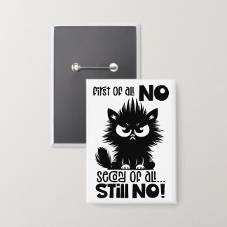 Chapa Regalo para amantes de gatos divertido ante todo