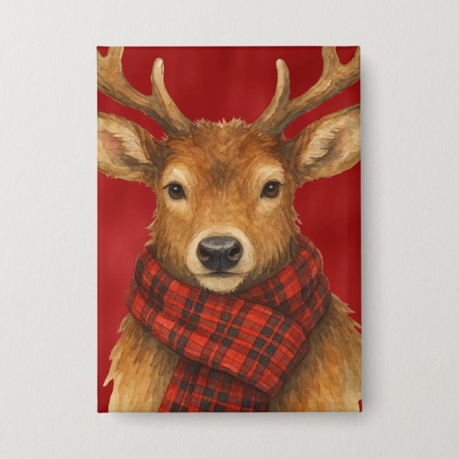 Chapa Renos Feliz Navidad (Anverso)