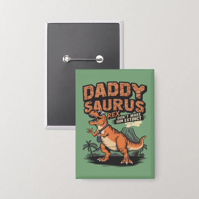 Chapa Rex Daddysaurus - La leyenda prehistórica de Guay (Anverso/Reverso)