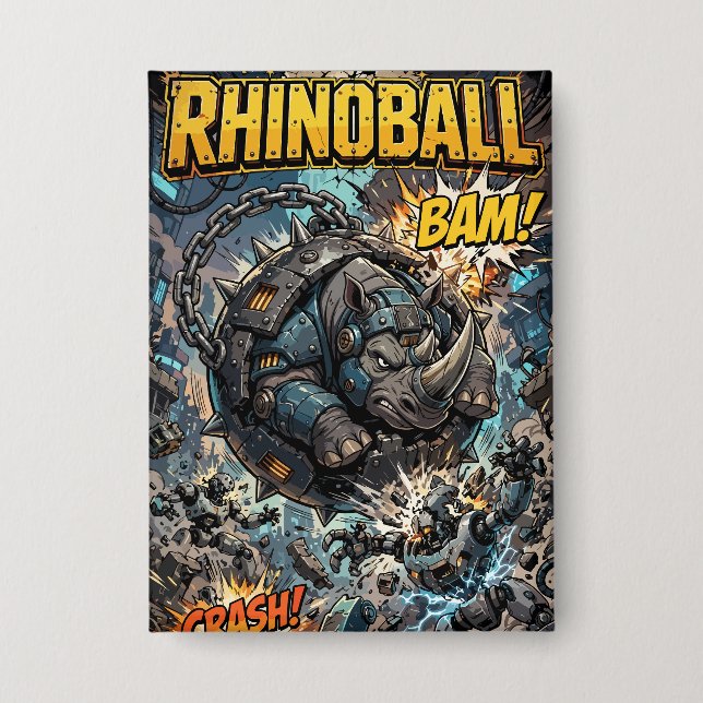Chapa Rhinoball (Anverso)