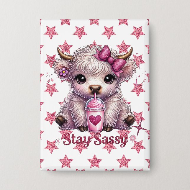 Chapa Rosa, Permanecer Sassy, vacas Highland (Anverso)