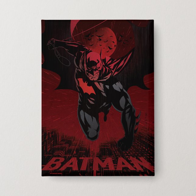 Chapa Salto de Batman Crimson (Anverso)