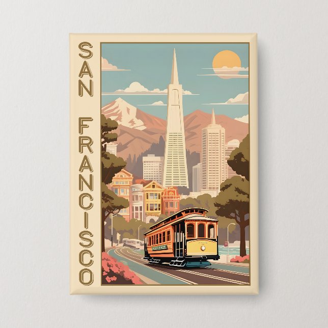 Chapa San Francisco Retro (Anverso)