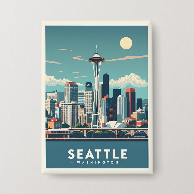 Chapa Seattle Washington (Anverso)