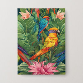 Chapa Serenidad en el jardín: Pájaro en flor