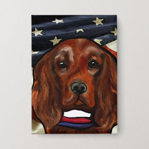 Chapa Setter Rojo Irlandés