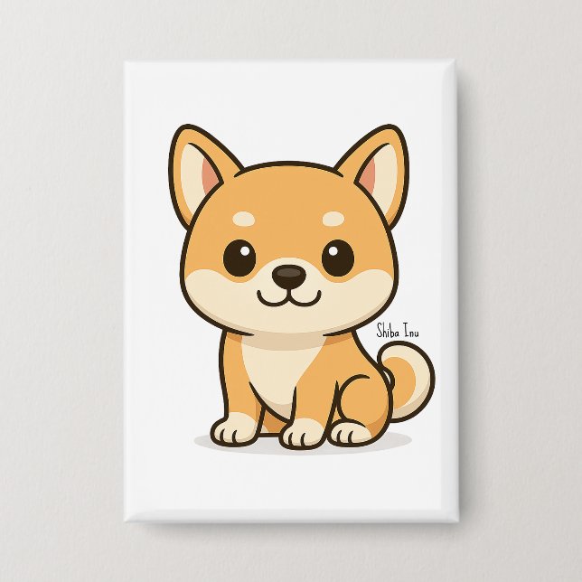 Chapa Shiba Inu (Anverso)