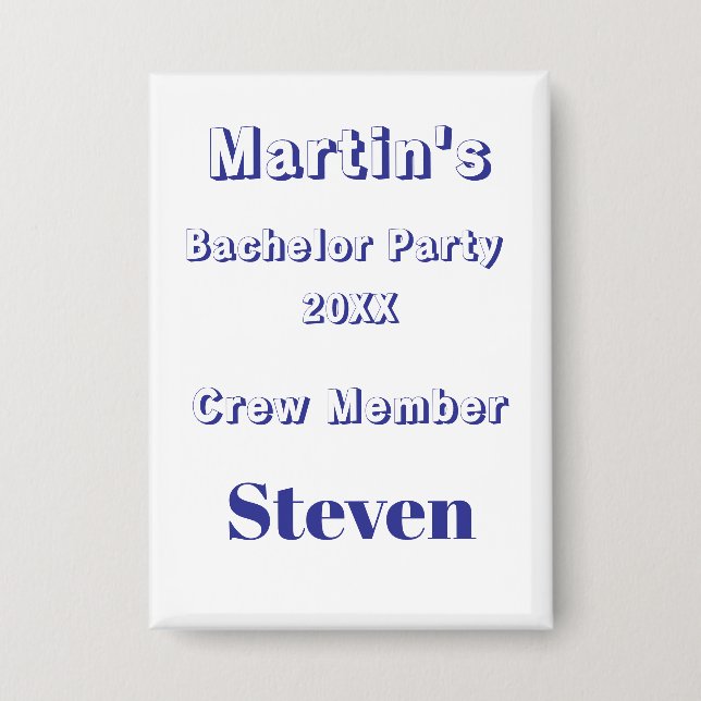 Chapa Skydiving Bachelor Party Divertido tema de aventur (Anverso)