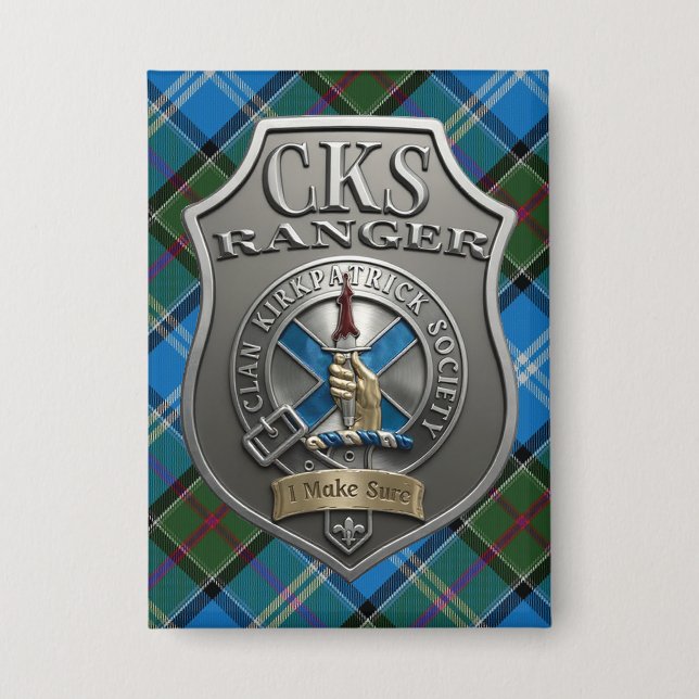 Chapa Sociedad Clan Kirkpatrick - Insignia CKS Ranger Ve (Anverso)