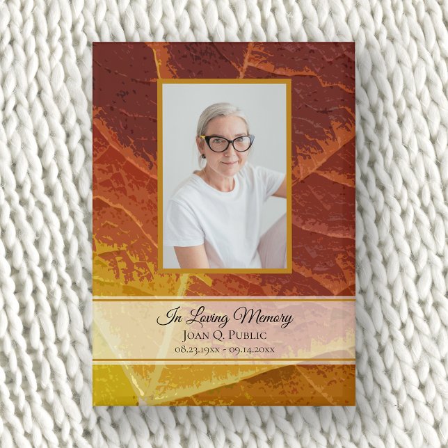 Chapa Sombras del funeral de la hoja de otoño (Subido por el creador)