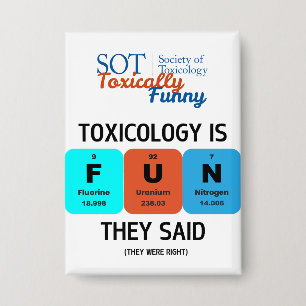 Chapa SOT - Toxicología divertida - La toxicología es bo