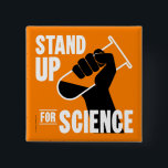Chapa Stand Up for Science Test Tube<br><div class="desc">ciencia,  ciencia marcha,  marcha marcha por ciencia,  resistencia triunfo,  ciencia resistencia triunfo, cambio climático global calentamiento, científicos, resistencia, resistencia, resistencia resistencia, la resistencia, política, marcha, protestas, investigación, laboratorio, química, salud, medicina, medicina, dna, test tube, protesta, ciencia financiación</div>