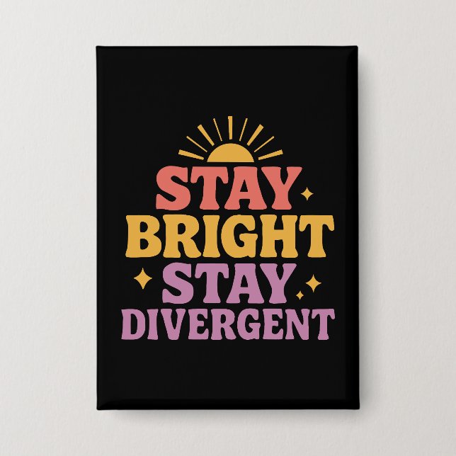 Chapa Stay Bright, Stay Divergent (Anverso)