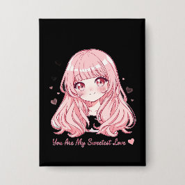 Chapa Sudadera Anime Valentín Lindo