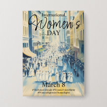 Sufergette del Día Internacional de la Mujer