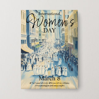 Chapa Sufergette del Día Internacional de la Mujer