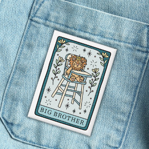 Chapa Tarot Baby Shower Big Brother