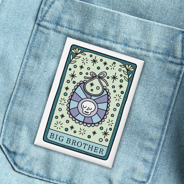 Chapa Tarot Baby Shower Big Brother (Subido por el creador)