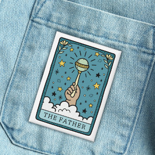 Chapa Tarot Baby Shower El Padre