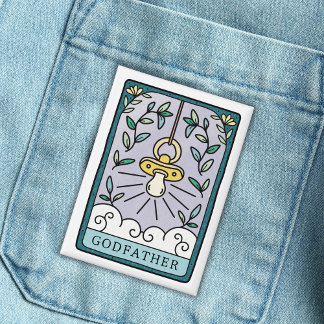 Chapa Tarot Baby Shower Godfather