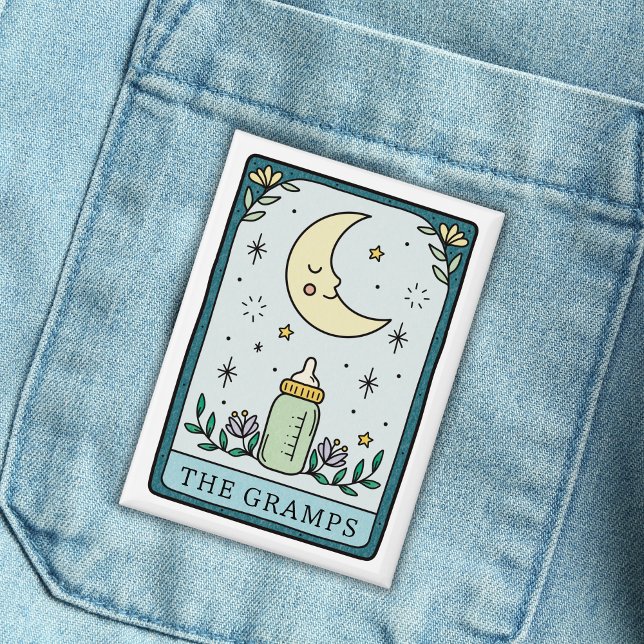 Chapa Tarot Baby Shower Grandfather (Subido por el creador)