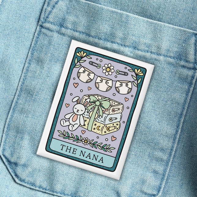 Chapa Tarot Baby Shower Nana Abuela (Subido por el creador)