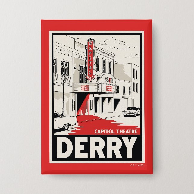 Chapa Teatro Derry Capitol (Anverso)