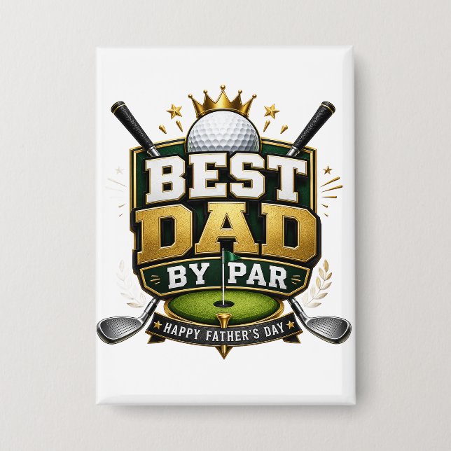 Chapa Tema "Mejor Papá por Par" (Anverso)