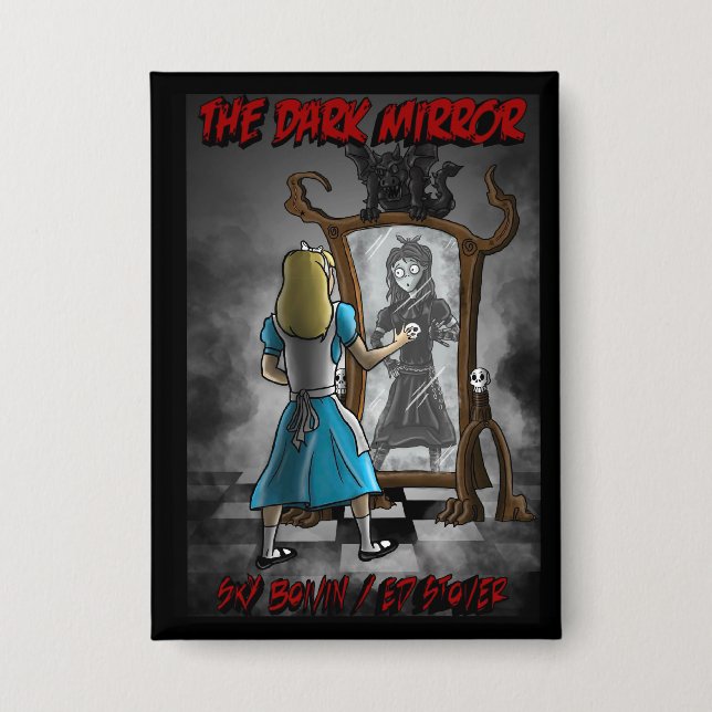 Chapa The Dark Mirror Collector pin 1 (Anverso)